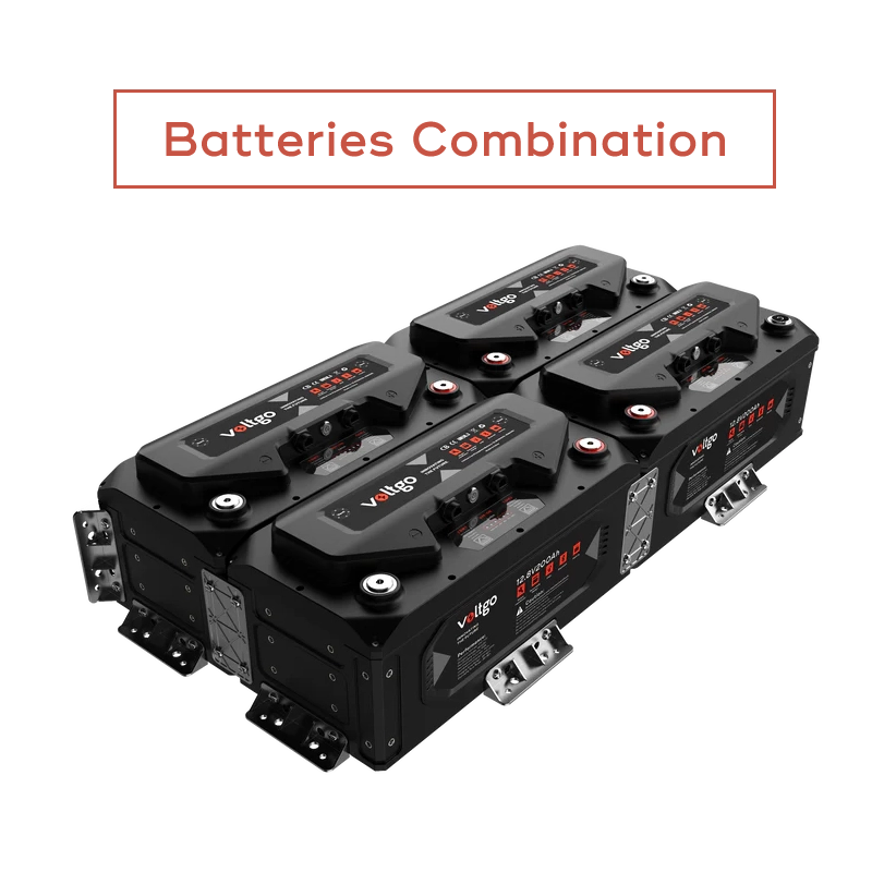 VoltGo Elite Series 12.8V 200Ah LiFePO₄ Battery