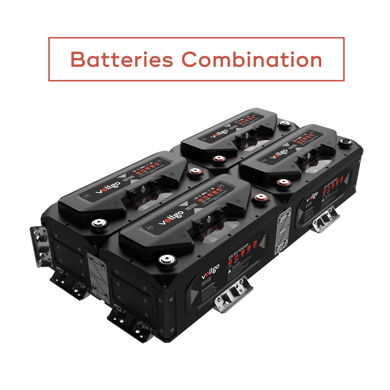 VoltGo Elite Series 25.6V 100Ah LiFePO₄ Battery