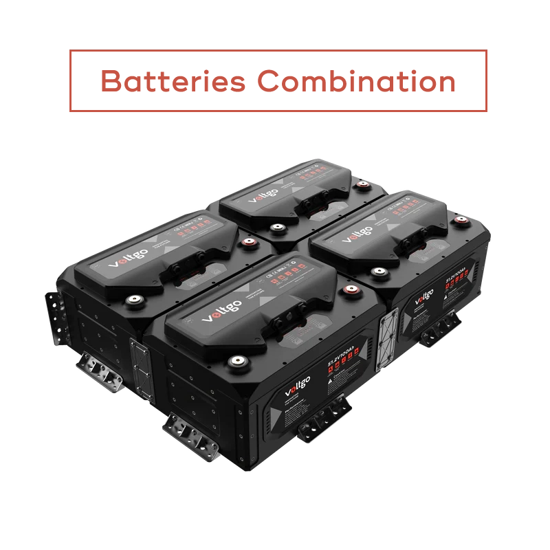 VoltGo Elite Series 51.2V 100Ah LiFePO₄ Battery