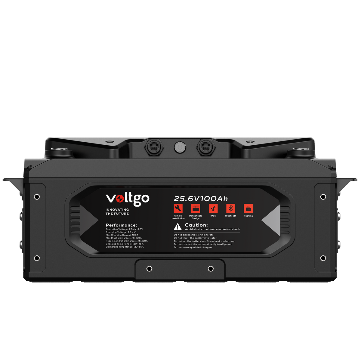 VoltGo Elite Series 25.6V 100Ah LiFePO₄ Battery