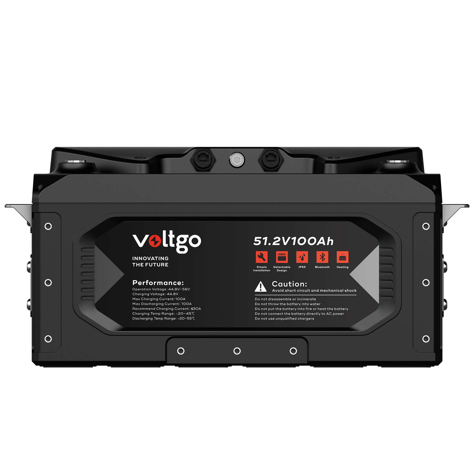 VoltGo Elite Series 51.2V 100Ah LiFePO₄ Battery